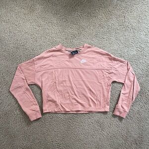 Pink Nike Crewneck